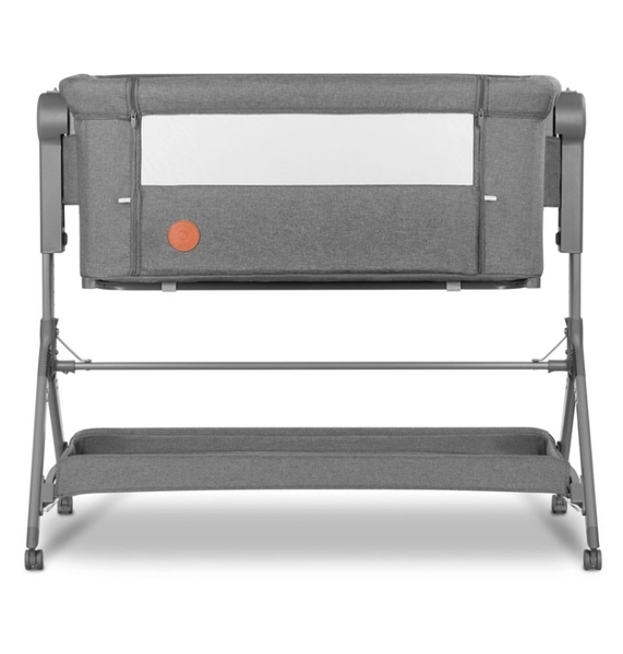 Дитяче ліжечко Lionelo Leonie Plus 3 в 1 Grey Stone, сірий - Pampik - 3