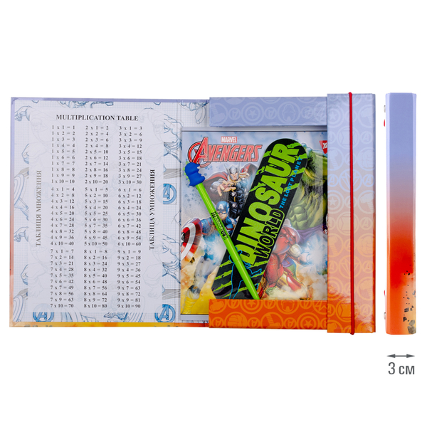Папка Yes Marvel Avengers, В5, на резинці (491897) - Pampik - 2