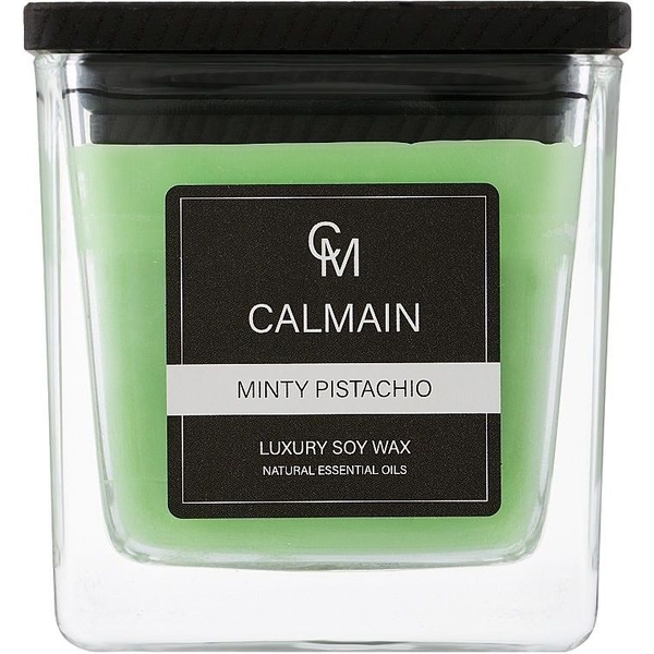 Ароматична свічка Calmain Minty Pistachio 220 г - Pampik