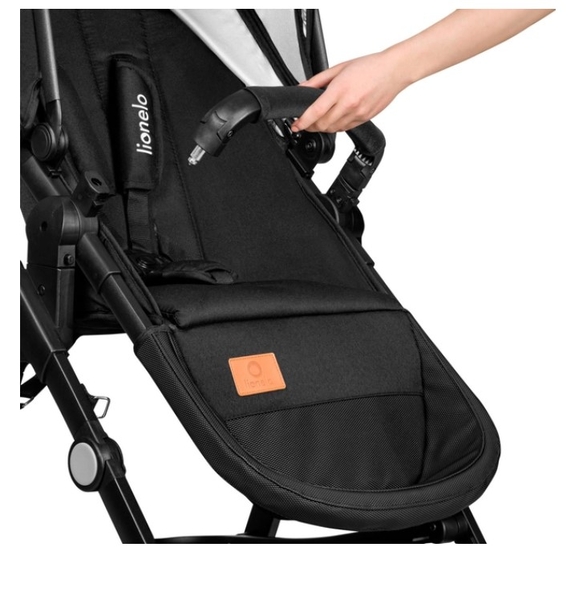 Універсальна коляска 3 в 1 Lionelo Bianka Black Onyx - Pampik - 14