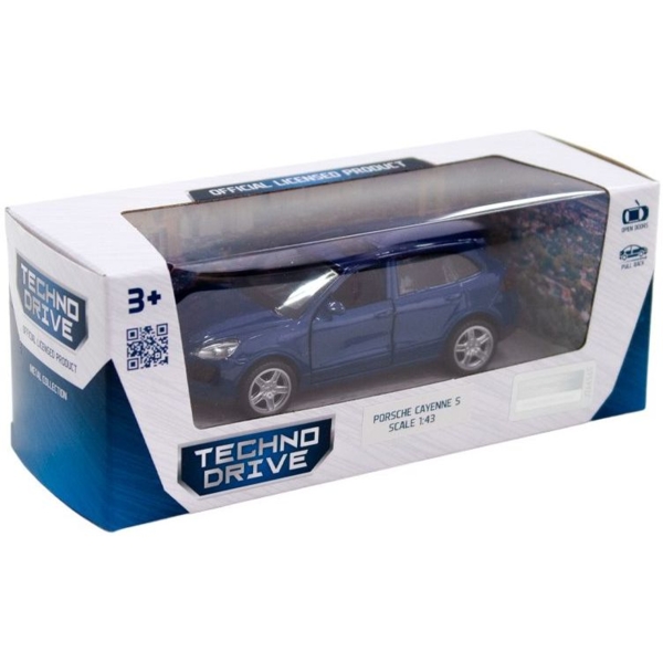 Автомодель TechnoDrive Porsche Cayenne S синяя (250251) - Pampik - 11