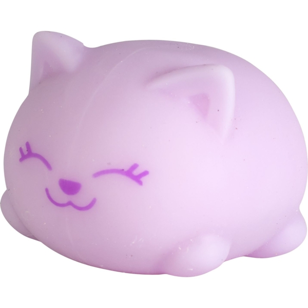 Іграшка-антистрес Kids Team Міні тварини Котеня, що світиться в темряві в асортименті (CKS-10650_2) - Pampik