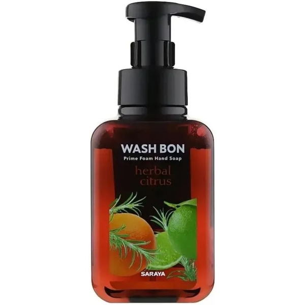 Піна-мило для рук Wash Bon з ароматом цитрусів, 500 мл - Pampik