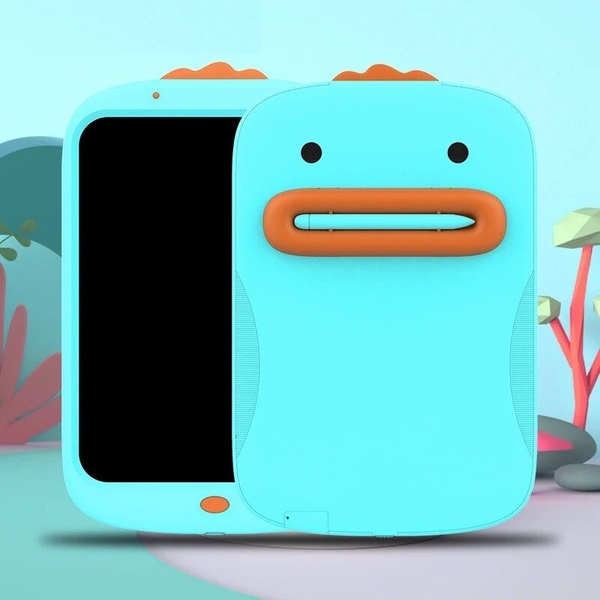 Дитячий LCD планшет для малювання Beiens Каченя 10” Multicolor, блакитний (К1001blue) - Pampik - 2