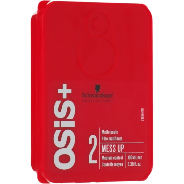Воск для волос с матовым эффектом Schwarzkopf Professional Osis Style Mess Up, 100 мл - Pampik