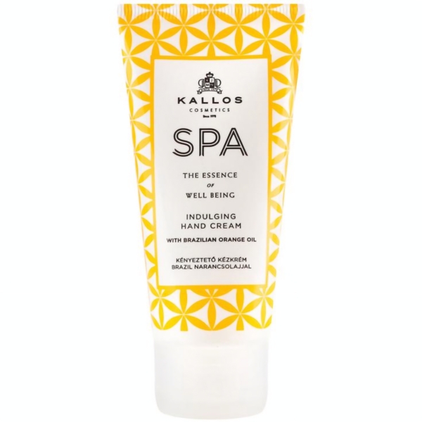 Крем для рук Kallos Cosmetics SPA з олією бразильського апельсина, ультралегкий, 50 мл - Pampik
