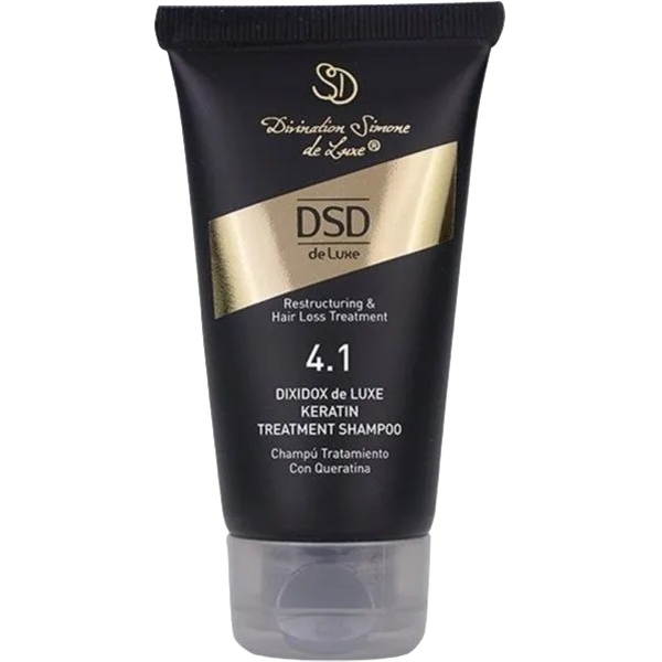 Восстанавливающий шампунь DSD de Luxe 4.1 Keratin Treatment Shampoo, 50 мл - Pampik