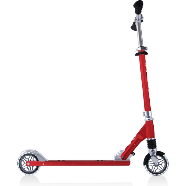 Самокат Globber Flow element comfort lights, колеса з підсвічуванням, червоний (727-102) - Pampik - 2