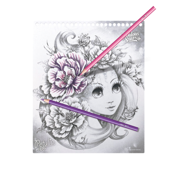 Набір для творчості Nebulous Stars Розмальовка із водою: Зоряна акварель (11133) - Pampik - 5