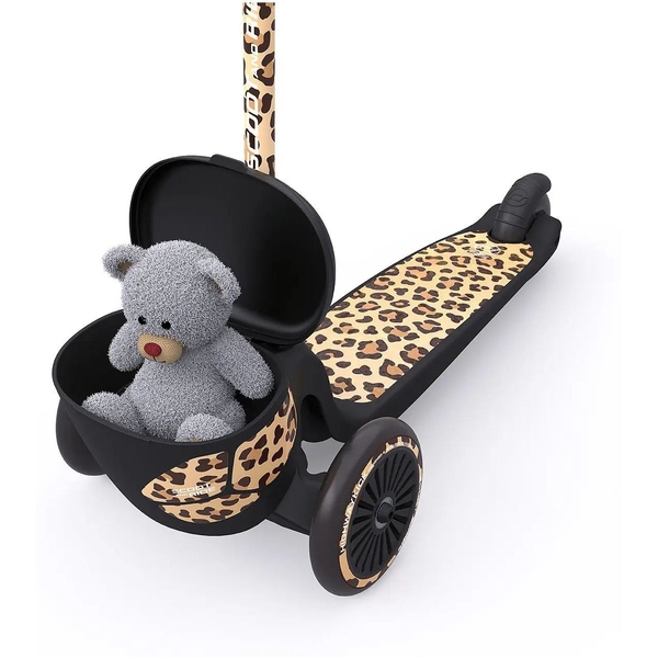 Самокат Scoot and Ride Highwaykick-2 Lifestyle Леопард (SR-210201-LEOPARD) - Pampik - 4