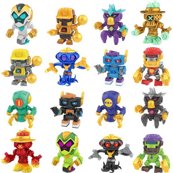 Ігровий набір Treasure X Monster Gold Міні-фігурка Золото роботів (123402) - Pampik - 6