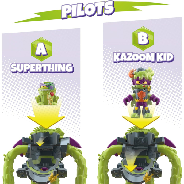 Игровой набор SuperThings S Супербот Трешер (PSTSP116IN60) - Pampik - 4