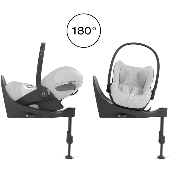 Автокресло Cybex Cloud T i-Size Plus Platinum White (523000243) - Pampik - 8
