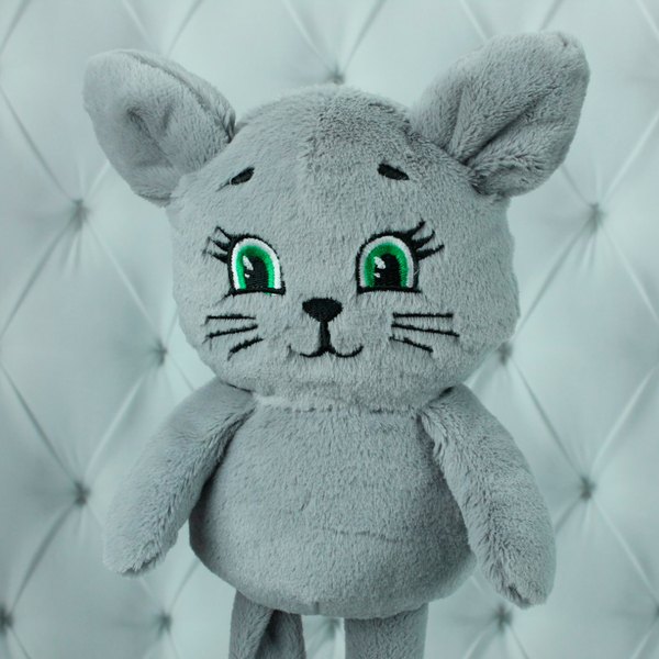 М'яка іграшка Все буде Україна Котозая, сірий, 21 см (00075-6) - Pampik - 4