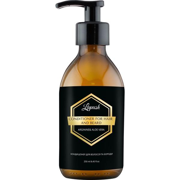 Кондиціонер для волосся та бороди Lapush Arginine & Aloe Vera 200 мл ( LP_HAB_AV_200) - Pampik