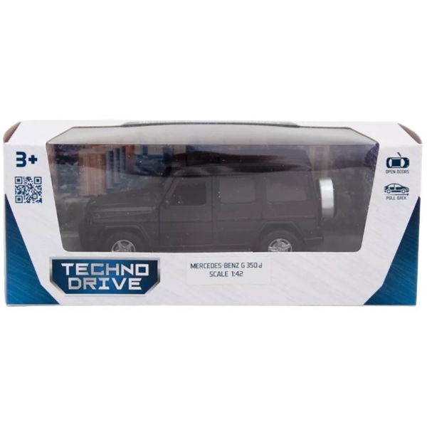 Автомодель TechnoDrive Mercedes Benz G350 черная (250274) - Pampik - 10