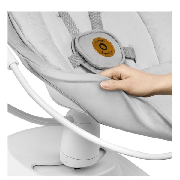 Качалка-ліжко Lionelo Bella Set Grey Concrete, сірий - Pampik - 15