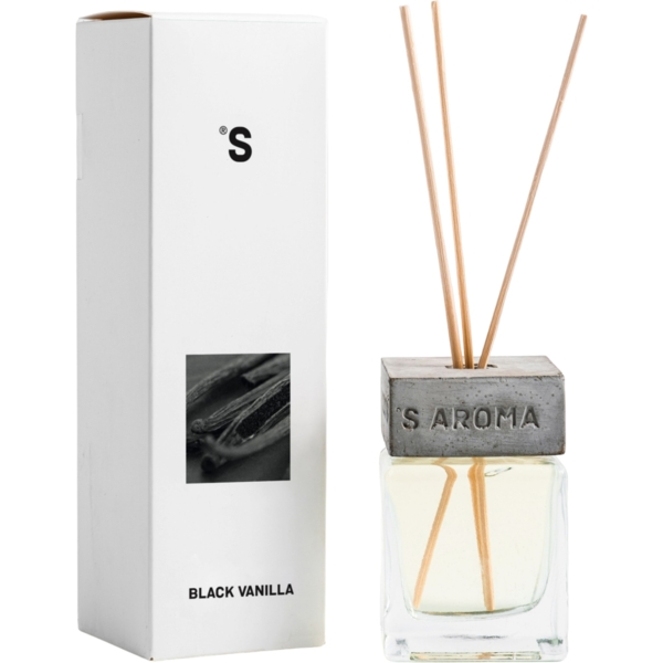 Аромат для дому Sister's Aroma Чорна ваніль, 110 мл - Pampik