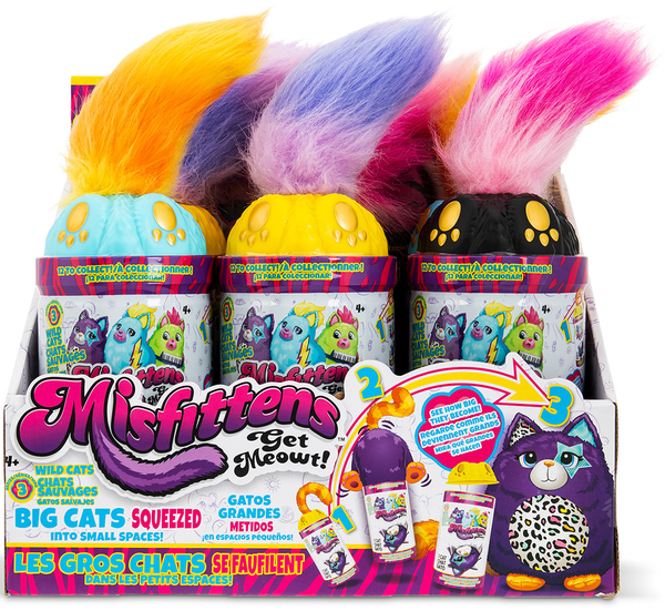 М'яка іграшка Missfittens W3 Котик у банку (03936(W3)) - Pampik - 4