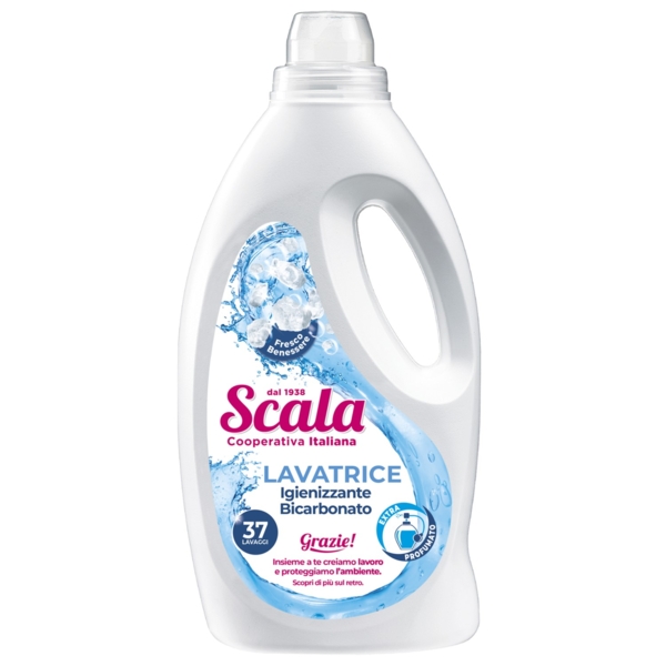 Гель для стирки Scala Lavatrice Bicarbonato, 1.5 л - Pampik