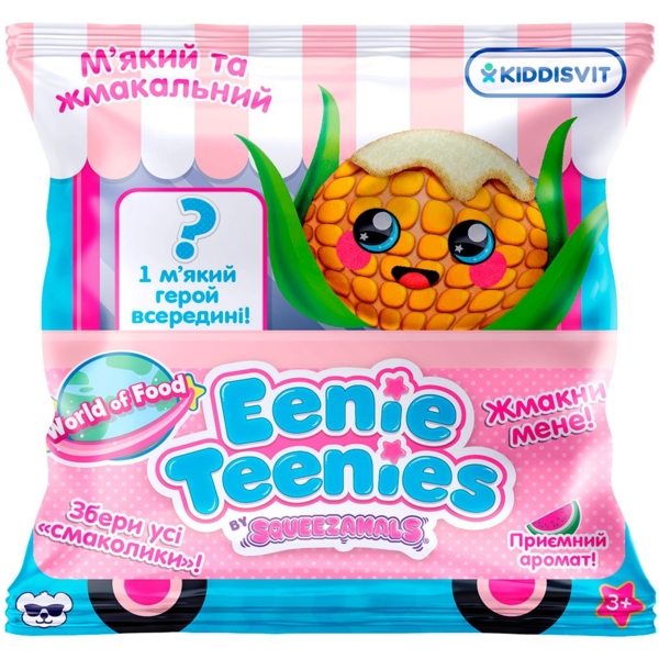 Мягкая игрушка Surprizamals Eenie Teenies Вкусняшки, в ассортименте, 4 см (SQ03890-5030) - Pampik