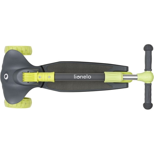 Самокат Lionelo Timmy Green Lime, серо-зеленый - Pampik - 7