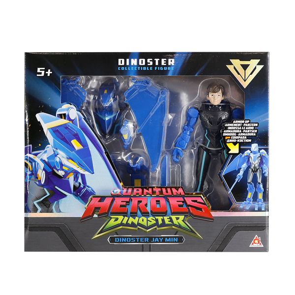 Фігурка Quantum Heroes Dinoster Джей Мін 20 см (EU580834) - Pampik - 6