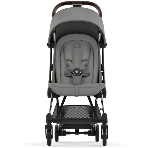 Прогулянковий візочок Cybex Coya Chrome Dark Brown Mirage Grey, сірий (522004395) - Pampik - 2