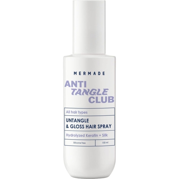 Спрей-кондиционер Mermade Hydrolyzed Keratin + Silk для легкого расчесывания, 150 мл - Pampik