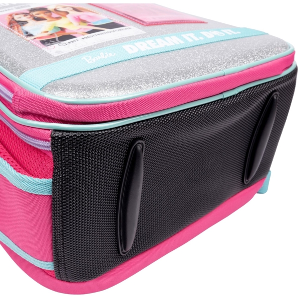 Рюкзак каркасний Yes S-78 Barbie, розовый с серым (552124) - Pampik - 8