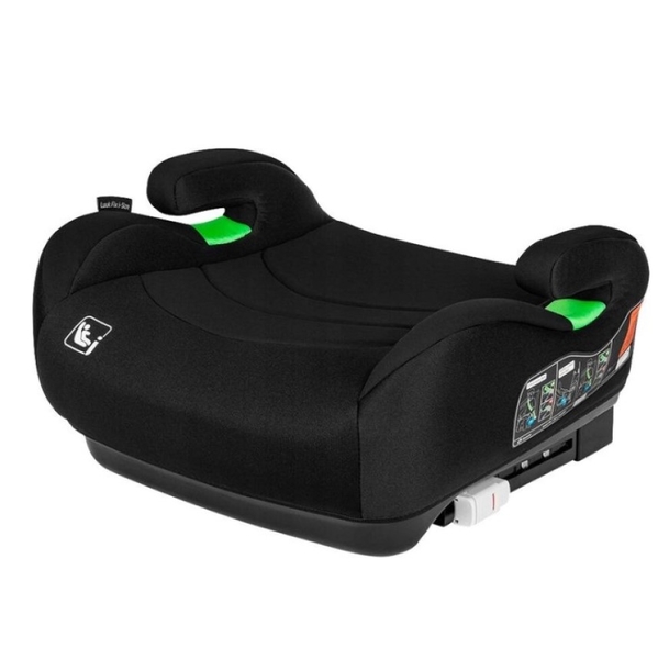Автокресло-бустер Lionelo Luuk Fix I-Size Black Carbon - Pampik