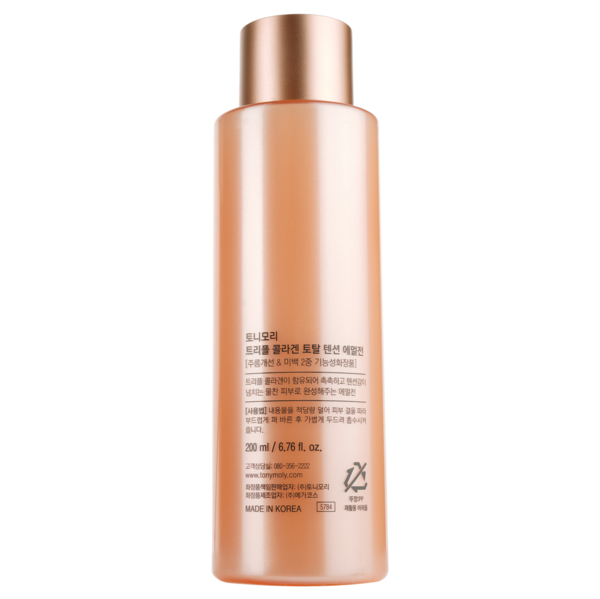 Эмульсия для лица Tony Moly Triple Collagen Total Tension Emulsion, питательная с коллагеном, 200 мл - Pampik - 3