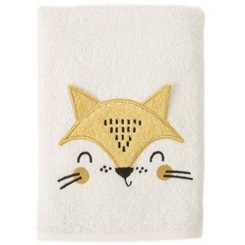 Полотенце детское Irya Foxy krem, 75х50 см, кремовый (svt-2000022318051) - Pampik
