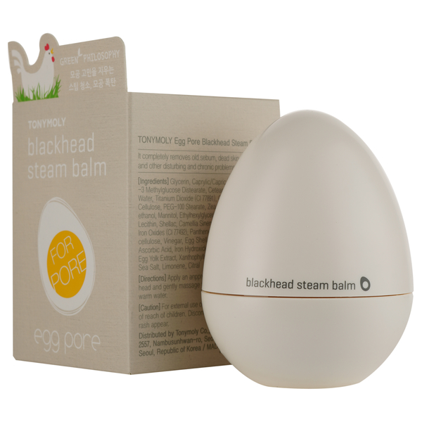 Бальзам для очищення пор Tony Moly Egg Pore Blackhead Steam Balm з термоефектом, 30 г - Pampik