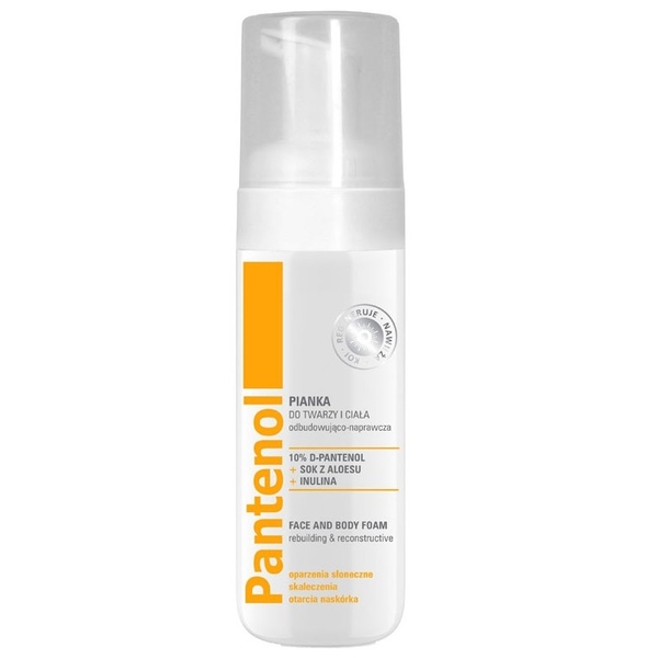 Пенка для лица и тела Farmona Pantenol Med восстанавливающая-регенерирующая, 150 мл (5902082212775) - Pampik