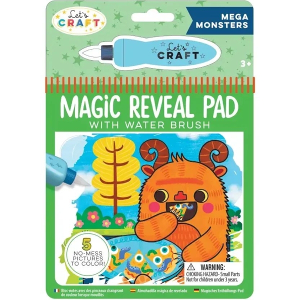Водні розмальовки Let's Craft Магічні перетворення Монстри (MRP017) - Pampik