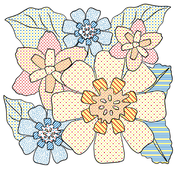 Водяна розмальовка Кристал Бук Квіти, 8 сторінок (F00026498) - Pampik - 2