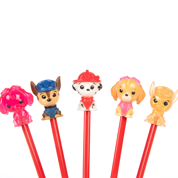 Набір колекційних фігурок-топерів Sambro Bops n Tops Щенячий патруль, 3 шт., в асортименті (PWP20-3980-KV-FO) - Pampik - 3