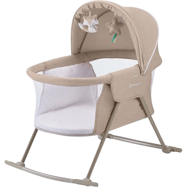 Люлька-гойдалка 3 в 1 Kinderkraft Lovi бежева (00-00158789) - Pampik