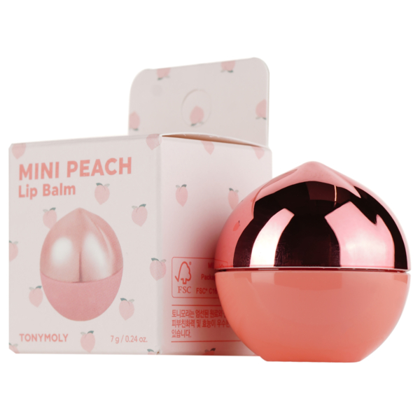 Бальзам для губ Tony Moly Peach Lip Balm, 7 г - Pampik