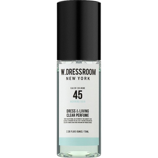 Парфумована вода W.Dressroom Dress & Living Clear Perfume No.45 Morning rain для одягу та дому 70 мл - Pampik
