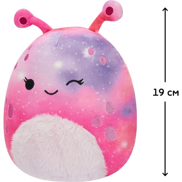 Мягкая игрушка Squishmallows Пришелец Лорали 19 см (SQCR04119) - Pampik - 4