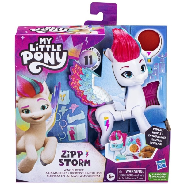 Ігрова фігурка My Little Pony Wing Surprise Zipp Storm Figure (F6346_F6446) - Pampik