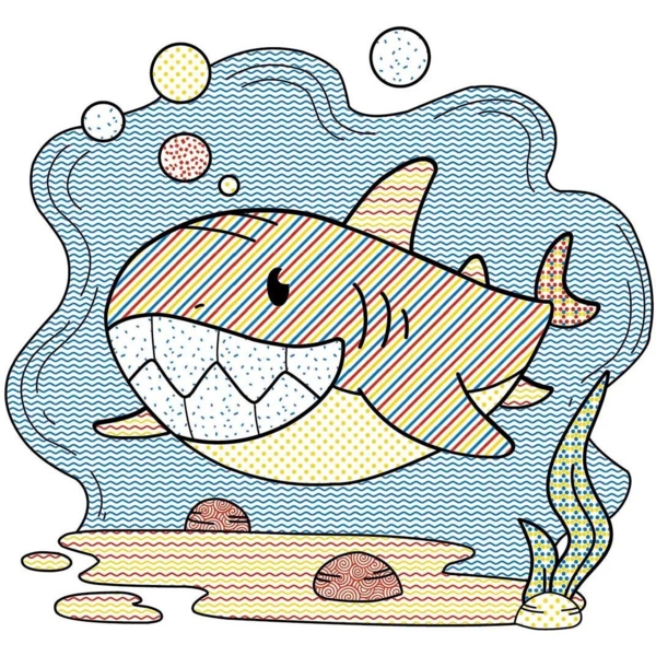 Водяні розмальовки Талант Морські тварини (8w-seanim) - Pampik - 5