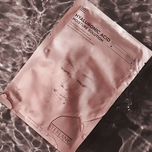 Тканинна крем-маска для обличчя Steblanc Hyaluronic Acid Moisture Solution Зволожуюча з гіалуроновою кислотою, 25 г - Pampik - 3