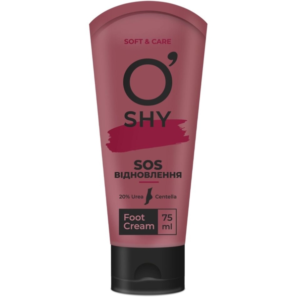 Крем для ног O'Shy Soft & Care SOS восстановление, 75 мл - Pampik