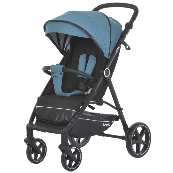 Прогулянкова коляска Bambi Viva M 5723 Pine Blue - Pampik