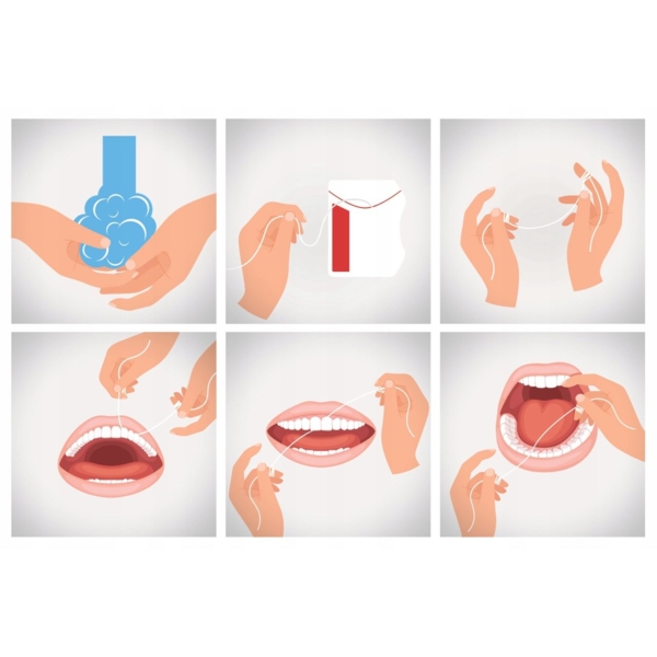 Зубна нитка Colgate Total Pro-Gum Health Здоров'я ясен, 50 м - Pampik - 3