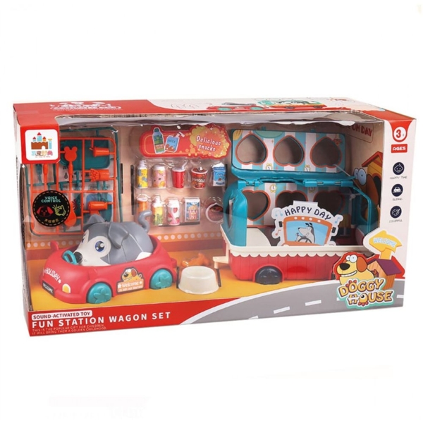 Игровой набор Doggy House Зоосалон в прицепе (EPT835591) - Pampik - 3