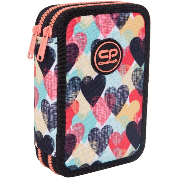 Пенал с наполнением CoolPack Jumper 2 Chocolove, 2 отделения (F066707) - Pampik